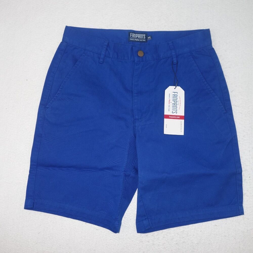 NEW FanPants Florida Duke Kentucky BLUE Shorts Size 30" Waist